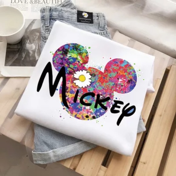 Tops - Women’s Mickey Mouse T Shirt Short Sleeve Tee